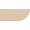 Ekena Millwork 4in. W x 8in. H x 20in. L Durham Woodgrain TimberThane Rafter Tail, Primed Tan RFTUR04X08X20DURRCPR - alternate 2
